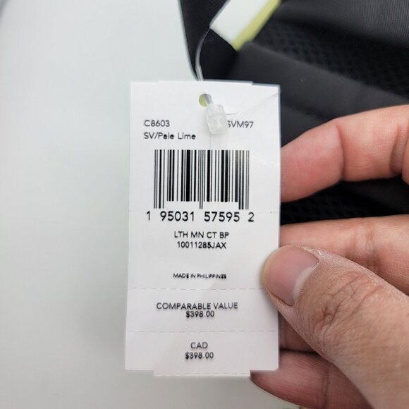 Coach Mini Court Backpack C8603 Pale Lime - Picture 9 of 9